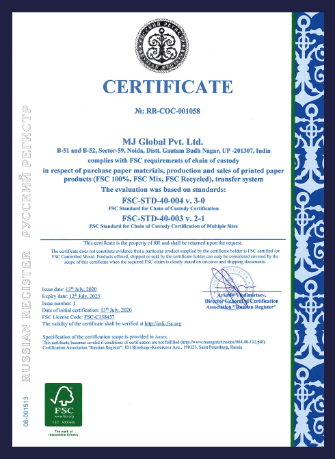 Certificate 1